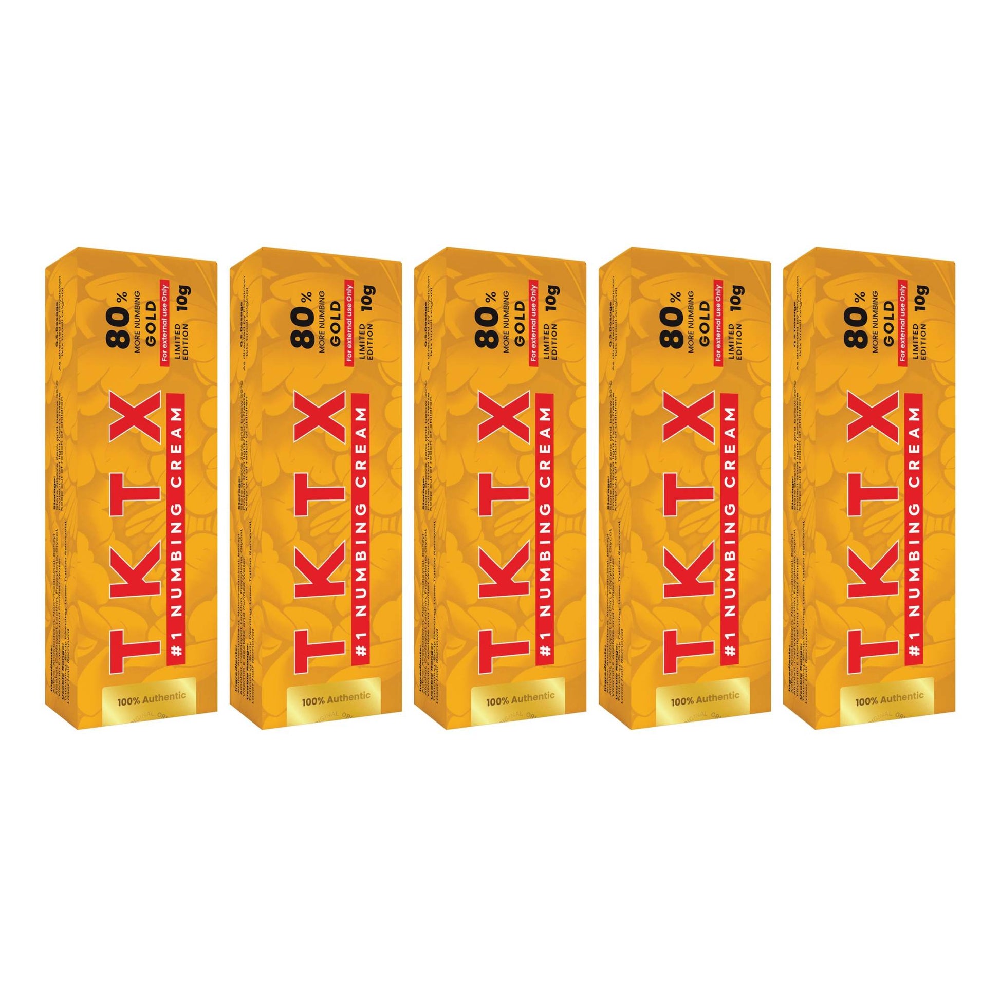 crema tktx dorada para tatuajes